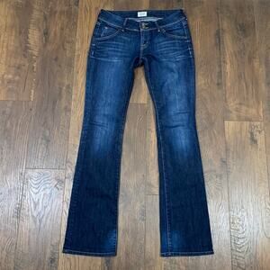 Hudson Signature Bootcut Dark Wash Back Flap Pocket